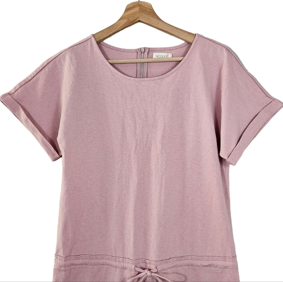 Roolee Sunset Boulevard Light Pink Jumpsuit Romper - Picture 3 of 6